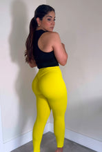 Load image into Gallery viewer, OASIS- YELLOW LEGGINGS