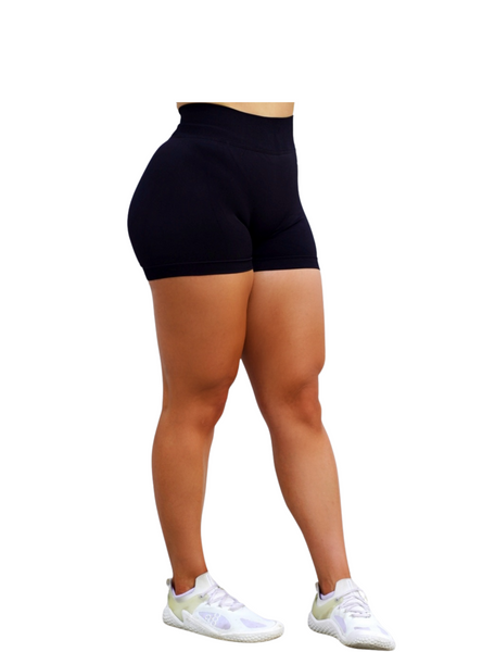 V-BACK SHORTS - BLACK