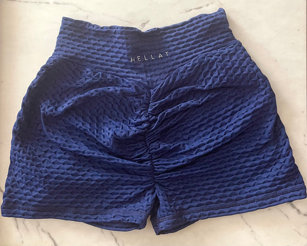SCRUNCH BUTT SHORTS- NAVY