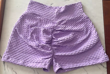 Load image into Gallery viewer, SCRUNCH BUTT SHORTS- PURPLE