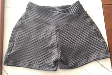 Load image into Gallery viewer, SCRUNCH BUTT SHORTS- DARK GREY